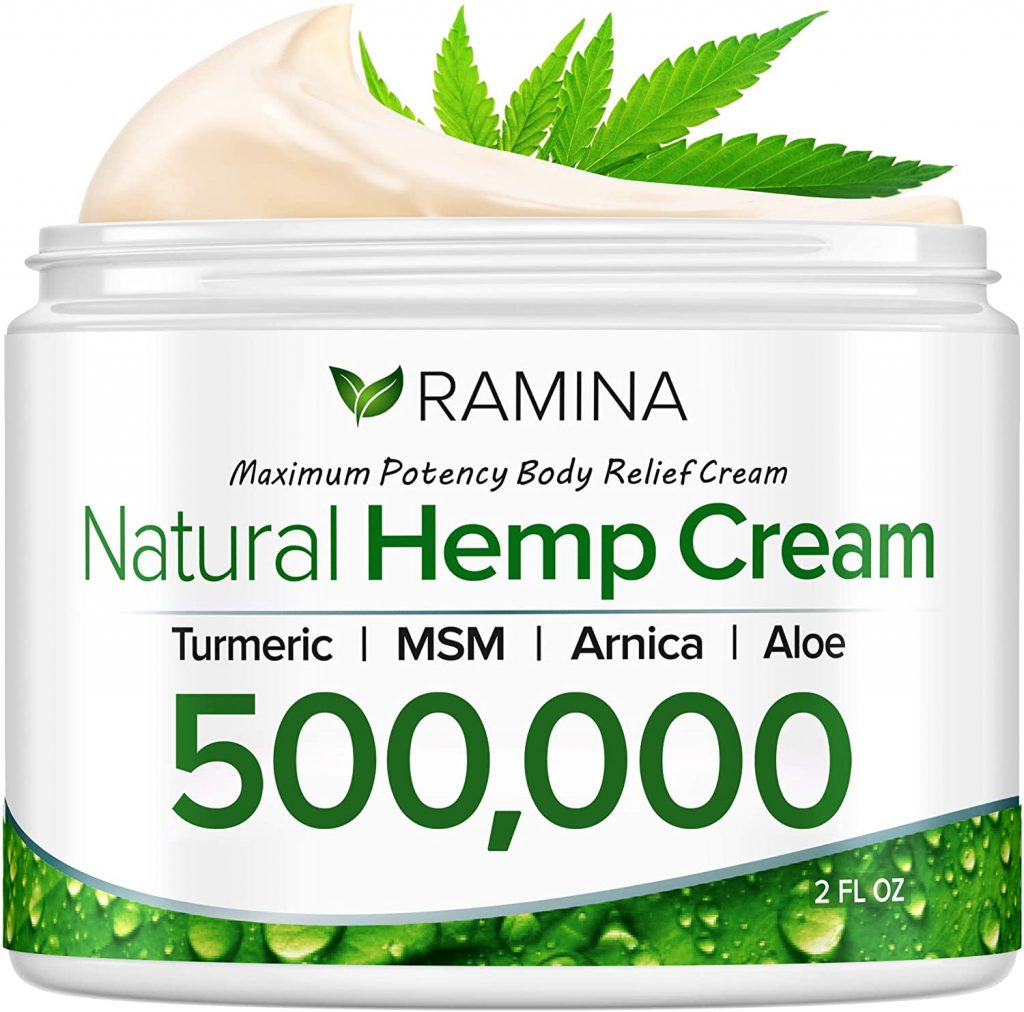 Natural Hemp Extract Pain Relief Cream